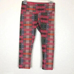 Prana Colorful Cropped Leggings size S